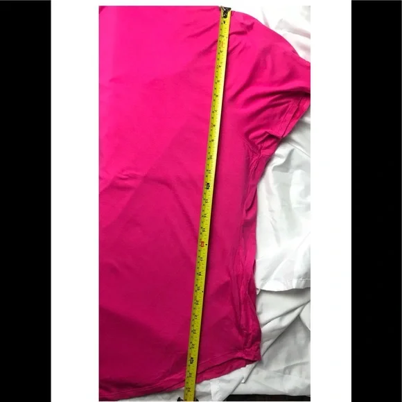 SEJOUR V Neck Strappy Short Sleeve Tunic Top 3X - Picture 7 of 9